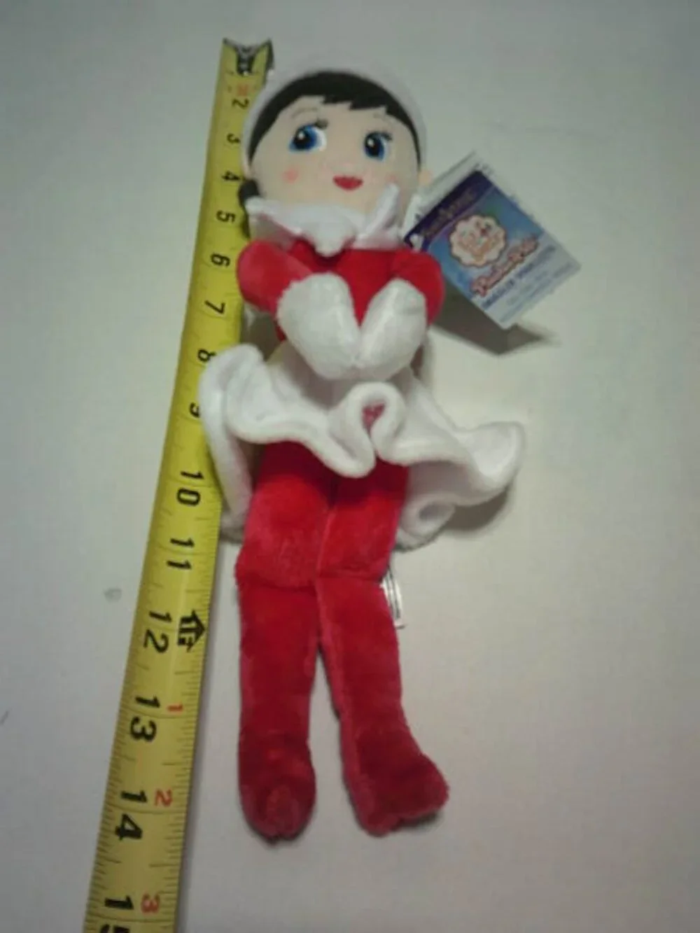 NEW ELF ON THE SHELF PLUSHEE PAL GIRL DOLL SNUGGLER 13.5